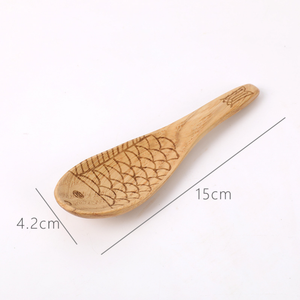 Cucchiaio Grande per Miele con Manico Corto in Legno - Product Image 4