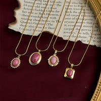 Collares con Colgante de Moda de Buena Calidad, Creativos, Simples y Modernos, Collares con Colgante de Diamante Personalizados y Populares