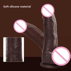 Dildo Realistis Ukuran Besar untuk Wanita, Dildo Raksasa Mirip Asli 12,6 Inci, <span class=keywords><strong>Penis</strong></span> Besar, Mainan Seks Masturbasi untuk Wanita, Pijat Silikon - Product Image 6