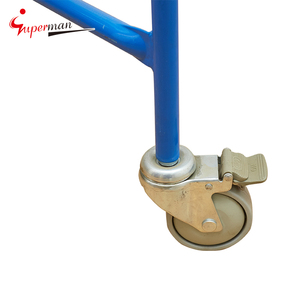 Fabrika kaynagi Q235 galvanizli celik H cerceve iskele platformu katlanabilir yuruyen merdivenler iskele - Product Image 5