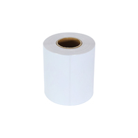 Étiquettes thermiques directes 4x6 100x150 étiquettes d'expédition étiquettes de code-barres d'imprimante rouleau autocollants personnalisés époxy sensible à la chaleur CMJN accepter