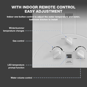 Scaldabagno a <span class=keywords><strong>Gas</strong></span> Istantaneo con Display LED da Parete per Uso <span class=keywords><strong>Domestico</strong></span> e Commerciale a <span class=keywords><strong>Prezzo</strong></span> all'Ingrosso - Product Image 5