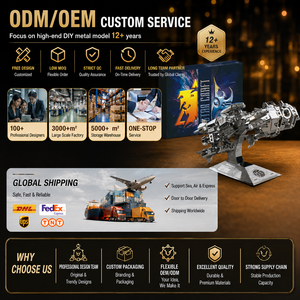 Modè<span class=keywords><strong>le</strong></span> 3D en métal DIY de la <span class=keywords><strong>Star</strong></span> Destroyer Battleship, vente en gros, personnalisable, jouet éducatif STEM, cadeau, décoration, directement de l'usine, OEM, CE EN71 - Product Image 3