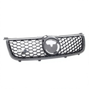 Rejilla Delantera para Volkswagen Bora Classic, Negro Mate, Plástico ABS, Entrada de Aire, para Mejora y Reequipamiento - Product Image 1