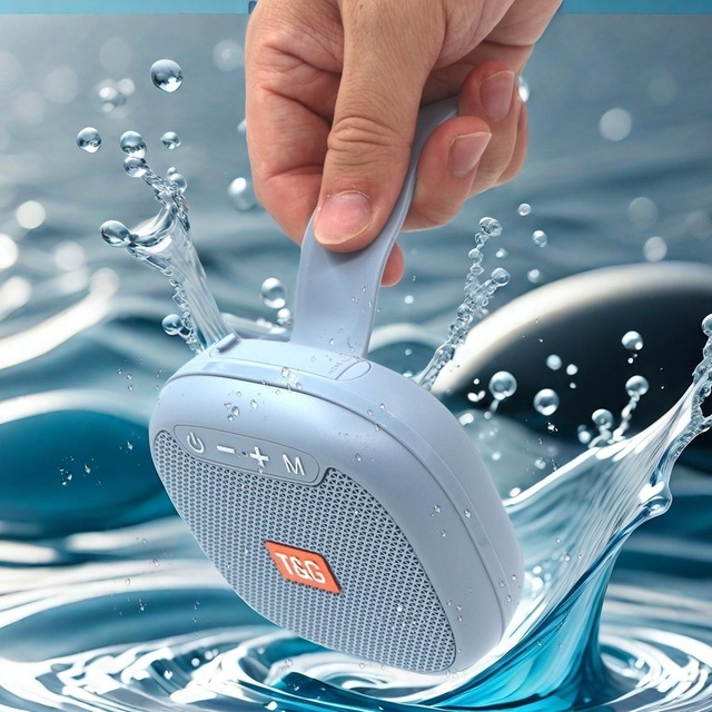 Hot sale  TG-444  5.3 bluetooth  Cycling TWS Card-slot Support Stylish Gift FM Radio 5W Output Bass wireless speaker