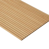 Panel Acústico Flexible de MDF con Chapa de Madera Sólida, Diseño Moderno Personalizado, Alta Frecuencia de Absorción de Sonido, para Dormitorio u Hotel