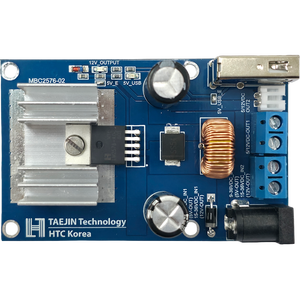 โมดูลแปลงไฟแบบ DC-DC Buck Converter ลดแรงดันไฟฟ้า 9-36V รับเข้า 3A จ่ายออก 5V 12V พร้อมพอร์ต USB ใช้ชิป LM2576 รุ่น MBC2576-02 สำหรับงานอุตสาหกรรม - Product Image 5