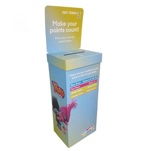 Tùy chỉnh hiện đại tông Snack hiển thị <span class=keywords><strong>Dump</strong></span> Thùng siêu thị tăng doanh số bán hàng với bắt mắt khuyến mãi các tông carton <span class=keywords><strong>Dump</strong></span> kệ - Product Image 5