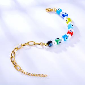 กำไลข้อมือเปลือกหอยสไตล์โบฮีเมียนสำหรับผู้หญิง สแตนเลสสตีล วินเทจ จี้รูปทะเล สร้อยข้อมือ สร้อยข้อเท้า เครื่องประดับชายหาดฤดูร้อน - Product Image 6