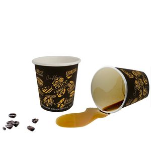Bicchieri in Cartone Chicco Neri da 90ml con Palette in Legno di Betulla per Caffè - Product Image 5