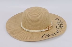 공장 가격 야외 남여 공용 플로피 모자 여성 해변 여름 태양 밀짚 넓은 챙 플로피 모자 - Product Image 4