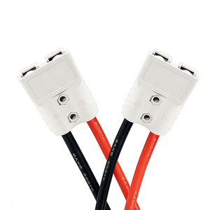 ขั้วต่อสายแบตเตอรี่รถยกแบบ 2 ขั้ว Quick Connect ช่วงกระแส 50A-350A ตัวเชื่อมต่อทองเหลือง ตัวเรือนพลาสติก สำหรับไฟฟ้ากระแสตรง แบบตัวผู้/ตัวเมีย - Product Image 5