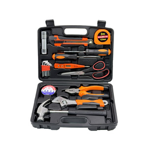 Home Tool Set 17 Pieces Steel Tools Kit With Hard Case For Household Repair - Product Image 1