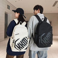 Sac à dos unisexe personnalisé avec logo de marque, imperméable, fermeture éclair, géométrique, en nylon, capacité 20-36L, pour voyages en plein air, sports, étudiants