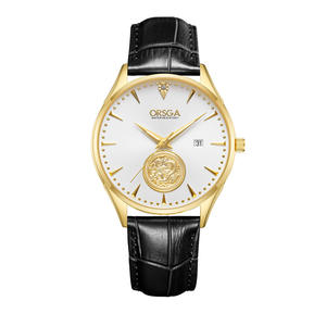 Men's Dragon Watch Mechanical Movement Sapphire Dial Stainless Steel Case Luminous Hands Dial Calendar <b>Chronograph</b> Water - Product Image 6