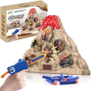 Juego <span class=keywords><strong>de</strong></span> niños <span class=keywords><strong>pistola</strong></span> <span class=keywords><strong>de</strong></span> mano <span class=keywords><strong>de</strong></span> balas EVA suave <span class=keywords><strong>dinosaurio</strong></span> electrónico puntuación digital objetivos <span class=keywords><strong>de</strong></span> tiro con dardo <span class=keywords><strong>de</strong></span> espuma <span class=keywords><strong>pistola</strong></span> <span class=keywords><strong>de</strong></span> juguete - Product Image 1