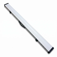 PELOVE X-01 Kotak Tongkat Snooker Cangkang Keras dari Paduan Aluminium Kelas Penerbangan yang Ringan dan Tahan Karat, Interior Berlapis Anti Lembab