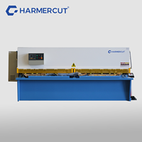 Machine de cisaillement hydraulique en métal de 6mm QC12K-6 * 2500 cisailles CNC Machine de cisaillement de tôle d'acier