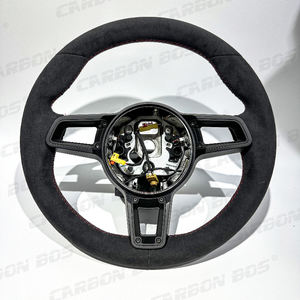 Volante Alcantara completo para <span class=keywords><strong>Porsche</strong></span> Panamera adecuado para 718 Boxster Cayman 911 998 Cayenne Macan Actualización de calidad - Product Image 1