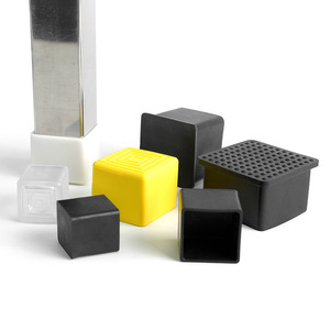 Couvre-pieds carrés en PVC Fufan pour meubles, antidérapants, 19-100 mm, pour chaise et tabouret - Product Image 2
