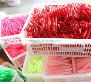 6 pulgadas de plástico atún pulpo cebo calamar faldas Señuelos de Pesca curricán en alta mar pulpo falda cebo gran juego atún señuelo - Product Image 6