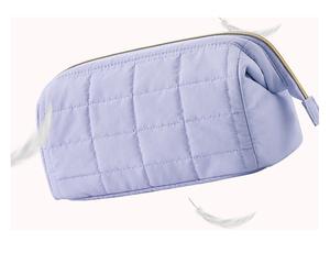 Bolsa <span class=keywords><strong>de</strong></span> maquillaje <span class=keywords><strong>de</strong></span> algodón <span class=keywords><strong>de</strong></span> seda <span class=keywords><strong>para</strong></span> <span class=keywords><strong>mujer</strong></span>, bolsa portátil con cremallera <span class=keywords><strong>para</strong></span> acolchado hinchado, cierre <span class=keywords><strong>de</strong></span> cremallera impermeable, funda organizadora <span class=keywords><strong>de</strong></span> maquillaje - Product Image 3