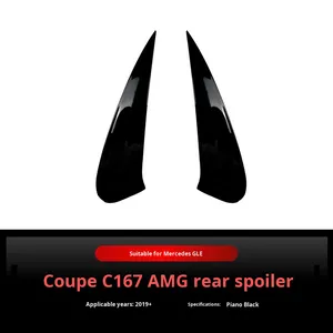 สปอยเลอร์หลังสำหรับรถยนต์ GLE-Class Coupe C167 GLE350 400 AMG ปี 2019+ สภาพใหม่ อะไหล่ตกแต่งประเภทกันชน C167 อะไหล่กันชนรถยนต์ใหม่ - Product Image 6