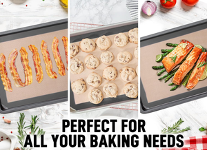 Thêm lớn 28 ''x 20'' chống trượt Silicone nướng Mat lò lót 0.7mm dày FDA LFGB phê duyệt Pastry Mat và bộ đo lường - Product Image 4
