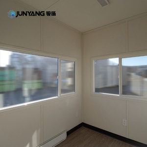 Nuevo Modelo 2025 JUNYANG Casa Contenedor de Acero Corten de 10 pies con Logotipo Personalizado, Fácil Montaje, Kiosco de Baño, Caseta de Guardia - Product Image 6