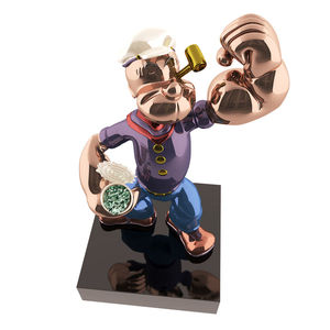 Tác Phẩm Điêu Khắc Popeye Sợi Thủy Tinh Trang Trí Hiện Đại, Của Jeff Koons - Product Image 4