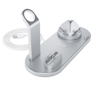 <span class=keywords><strong>Cargador</strong></span> Inalámbrico Magnético 3 en 1 Plegable con Luz LED de 15W <span class=keywords><strong>para</strong></span> iPhone, <span class=keywords><strong>Samsung</strong></span>, Relojes y Auriculares - Product Image 3