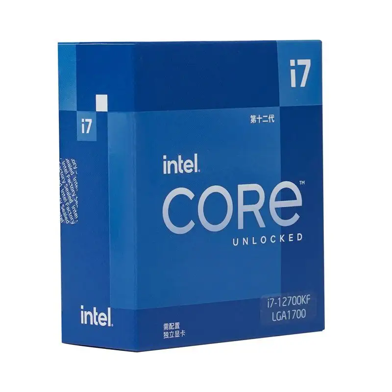 NEW Core I7-12700K Processor Core I7 12Th Gen Processor Wholesale Core I7 Cpu 12700K Computer Desktop Pc Processor