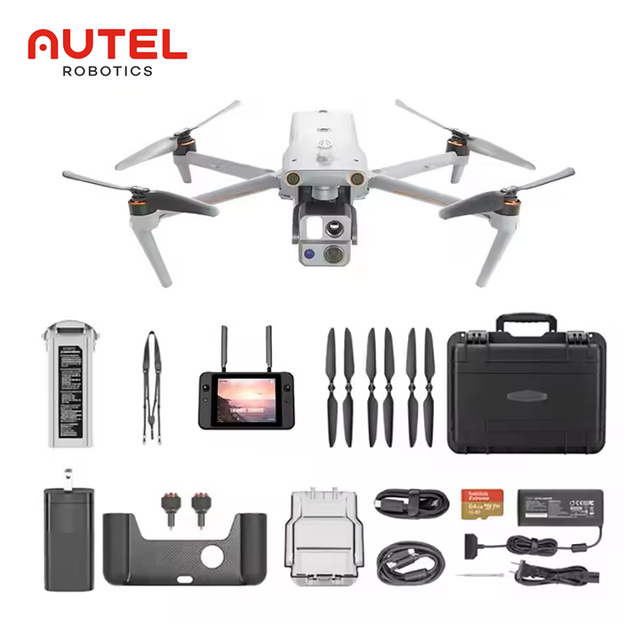 Autel Robotics EVO II Max 4T V2 Commercial Drone Remote Control IP43 48MP Camera 8K Video Mapping 20KM Expert Guangdong China