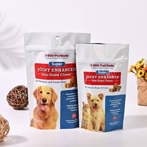 Sacs d'emballage en plastique écologiques à fond plat, à huit soudures latérales, avec fenêtre, pour poudre de protéines, grains de café, fruits et céréales - Product Image 6