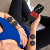 Appareil de physiothérapie TENS, stimulateur musculaire, masseur électrique rechargeable pour soulager les douleurs musculaires avec plusieurs modes