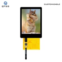 QTSS 2,8 Zoll IPS TFT LCD Display Modul 240x320 ILI9341V MCU mit RTP CTP 450cd/m Helligkeit Werkslieferung