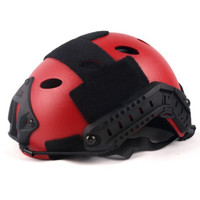 Casque de protection en plastique FAST MH avec lunettes de protection, pour le sauvetage, l'escalade, les sports de plein air, casque tactique, casque de protection contre les chocs