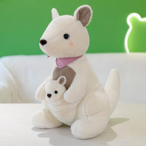 Popolare simulazione classica nuova madre <span class=keywords><strong>e</strong></span> bambino canguro peluche cartone animato bambola canguro - Product Image 5