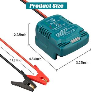Adattatore per Batterie Makita 18V, Adattatore di Avviamento 11AWG per Avviamento Auto con Batteria Utensile - Product Image 3