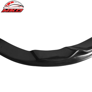 Convient pour BMW E92 2010-2013, lèvre de pare-chocs avant style AK, non peinte, noire - Product Image 5