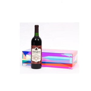 Caja de acrílico iridiscente de lujo con tapa para regalos - Product Image 2