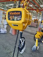 V Anbon Prix de gros Nouveau palan électrique à chaîne en métal de 200 kg avec 2 palans à chaîne