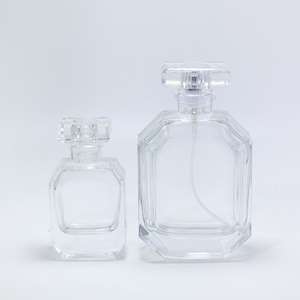<b>Perfume</b> Luxury Glass <b>Bottle</b> 100ml 50ml <b>30ml</b> <b>Perfume</b> Spray <b>Bottle</b> 50 ml <b>Perfume</b> Glass <b>Bottle</b> with Custom Logo in Stock - Product Image 2