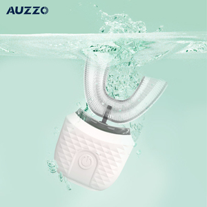 Cepillo de Dientes Eléctrico Sónico en Forma de U para Adultos Recargable con Temporizador Automático Blanqueador de Dientes y Cerdas de Silicona - Product Image 1