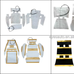 Nachrüst-Luxus-Kohlefaser-Heizsitzauflage mit Sitzwärmer für Mercedes Benz GLC GLA GLB - Product Image 2