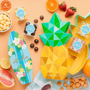 Nieuwe Tropische Ananas Vormige Gift Set Aangepaste Wegwerp Bento <span class=keywords><strong>Box</strong></span> - Product Image 4