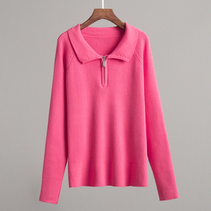 H-72 Pull tricoté col polo décontracté et polyvalent, style européen/américain, nouvelle collection automne-hiver - Product Image 6