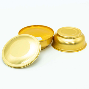 Bol en aluminium doré toutes capacités avec couvercle en plastique PET, écologique, qualité alimentaire, pour soupes ou autres usages, <span class=keywords><strong>prix</strong></span> de gros - Product Image 4