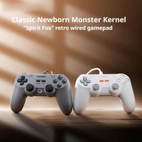Manette de jeu multiplateforme Gamesir T3 Lite avec moteur de vibration, nouveaux accessoires pour Switch, manette de jeu filaire