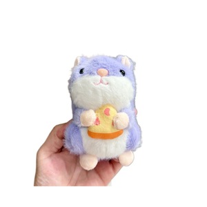 Mini Peluche <span class=keywords><strong>de</strong></span> Hámster Adorable, Llavero Colgante para Bolsa, Llavero <span class=keywords><strong>de</strong></span> Pareja, Llavero <span class=keywords><strong>de</strong></span> Animales <span class=keywords><strong>de</strong></span> Peluche, Regalo Festivo, Regalo <span class=keywords><strong>de</strong></span> Graduación - Product Image 1